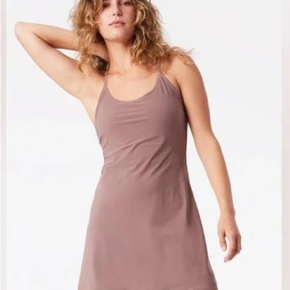 Outdoor voices  XS used Mauve Slip Dress